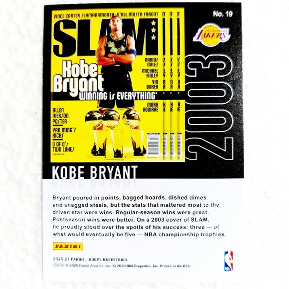 Los Angeles Lakers (Kobe Bryant) - BKBL [14_KB1] - Picture 3 of 3